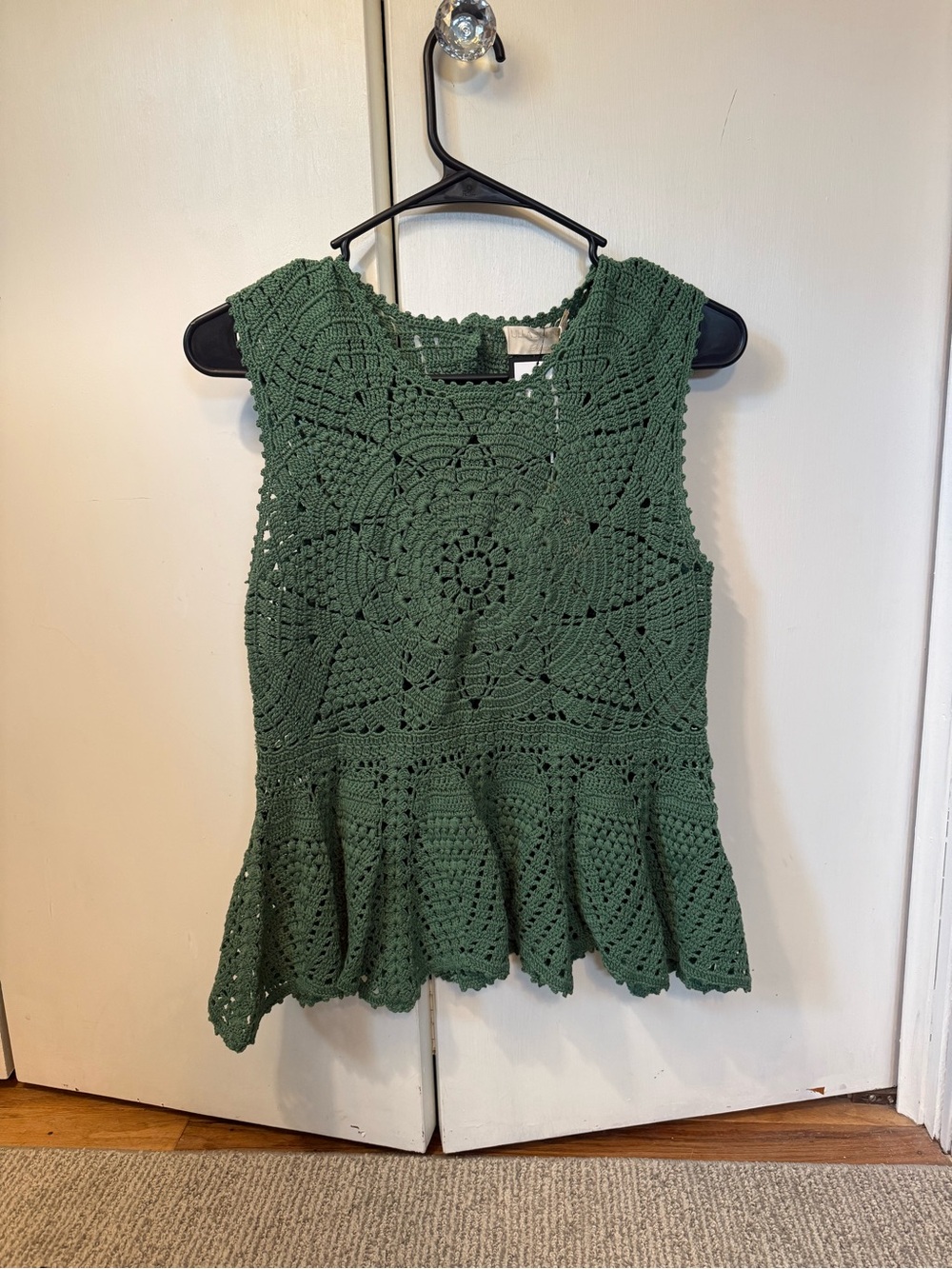 Ulla Johnson Cora SL Crochet Top